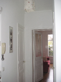 The apartment was recently redecorated