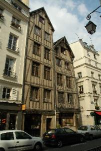 Old buildings in the Marais